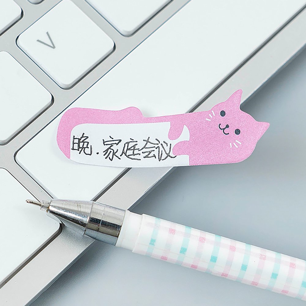 Customizable Cute Stationery Memo Pads Student Posted Sticker Index Stickers Mini Cartoon Animal Creative Notepad Sticky Notes