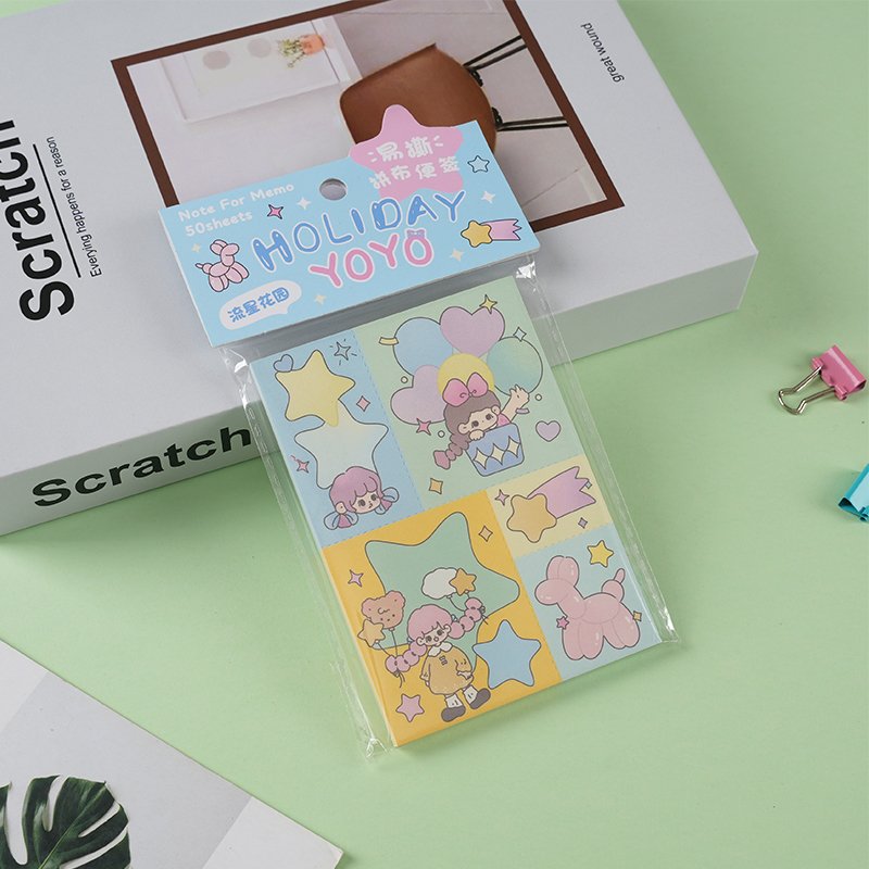 DESEN 3*3 Inch Promotional Gifts Printed Memo Pad Notepad Sticky Notes Custom Logo
