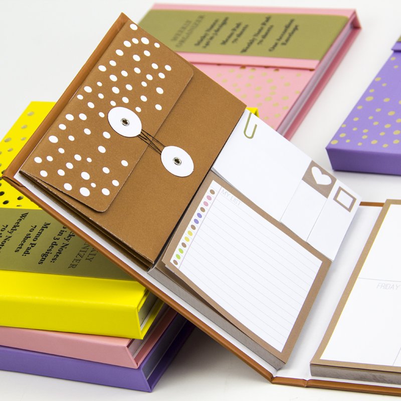 Custom 2021 new arrivals Page Marker Paper Memo Pad Book Set Sticky Note Pad
