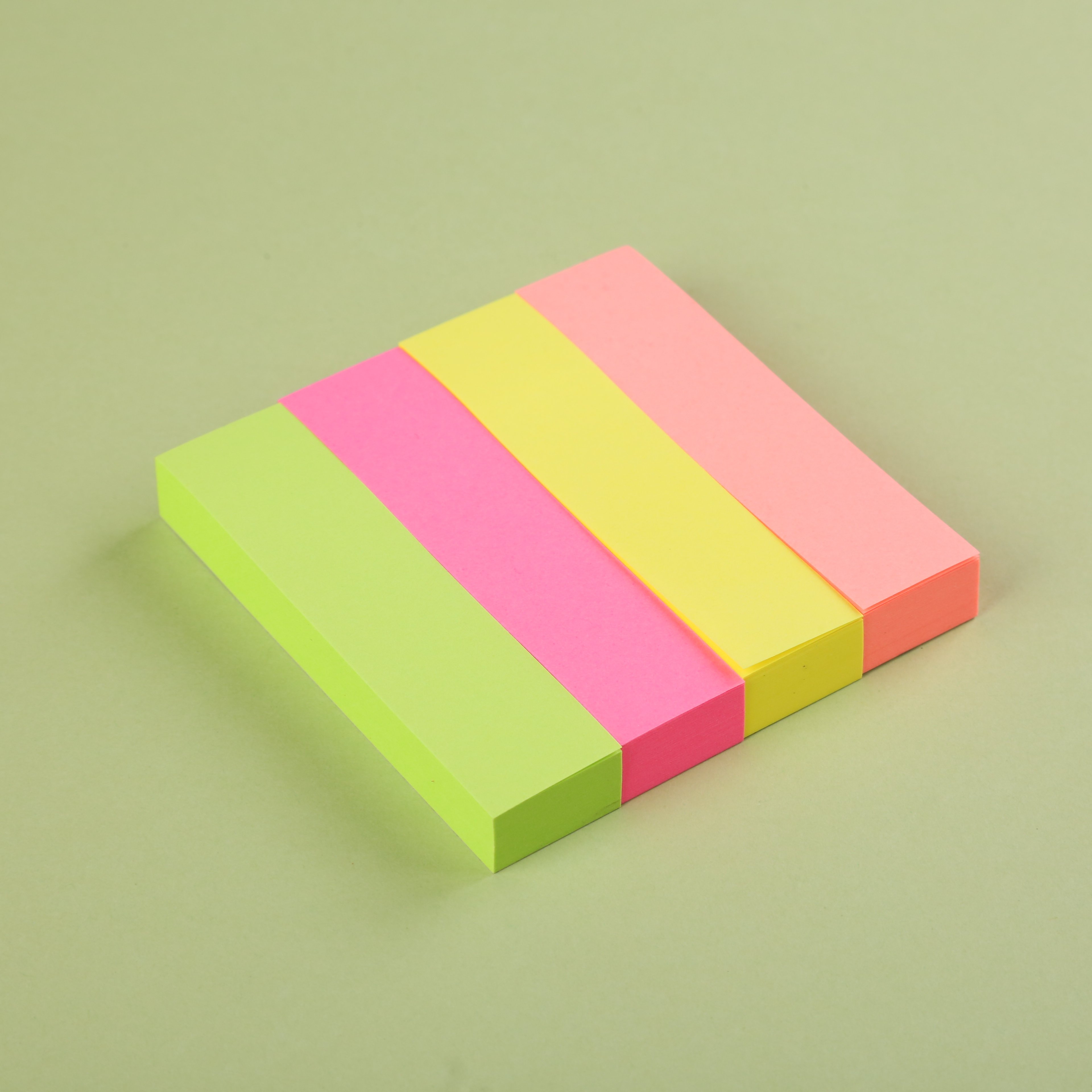 KADISI 76*15*5mm Writable stationery Custom Note Pad School colorful Memo Pad Office Sticky Notes