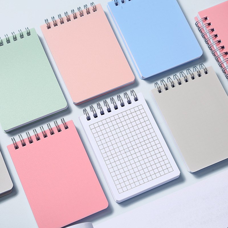 Wholesale custom pocket personalized spiral cute notepad to do list grid notepads custom logo printed