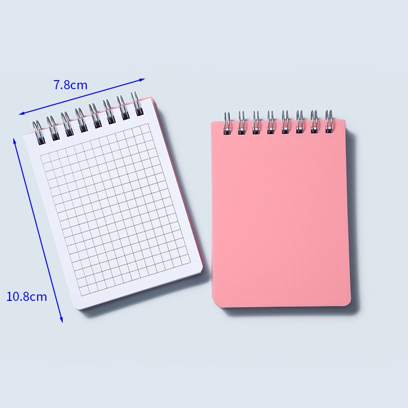 Wholesale custom pocket personalized spiral cute notepad to do list grid notepads custom logo printed