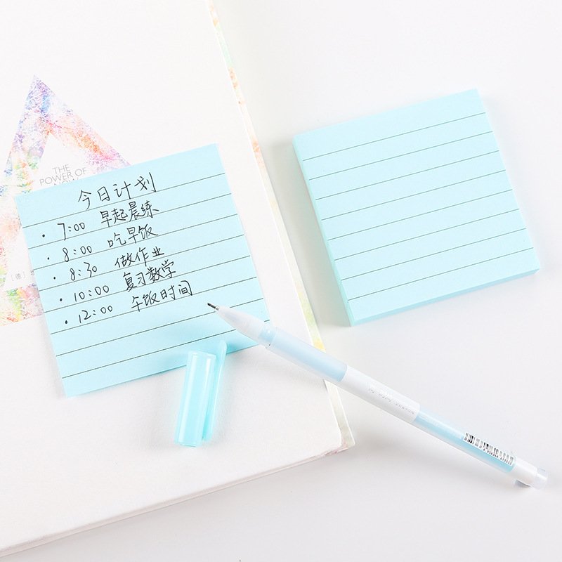 Custom irregular stationery supplies shaped cute print logo memo pad