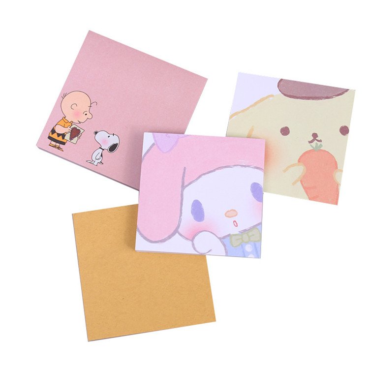 Factory directly Professional Fan Sticky Notes custom die cut sticky notes Memo Pads To Do List With Logo