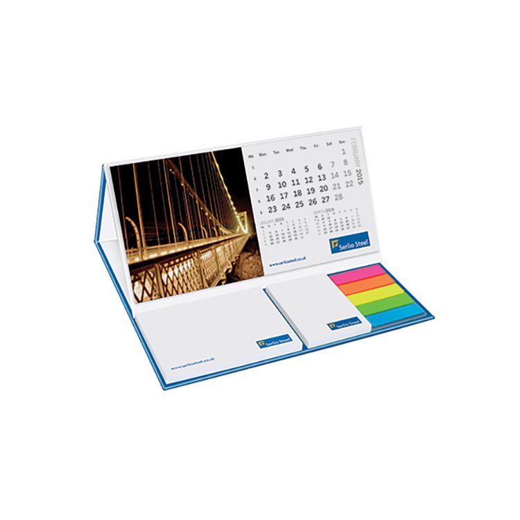 Custom Print Memo Pad Notepad Promotional Sticky Notes Memo Pad With Calendar