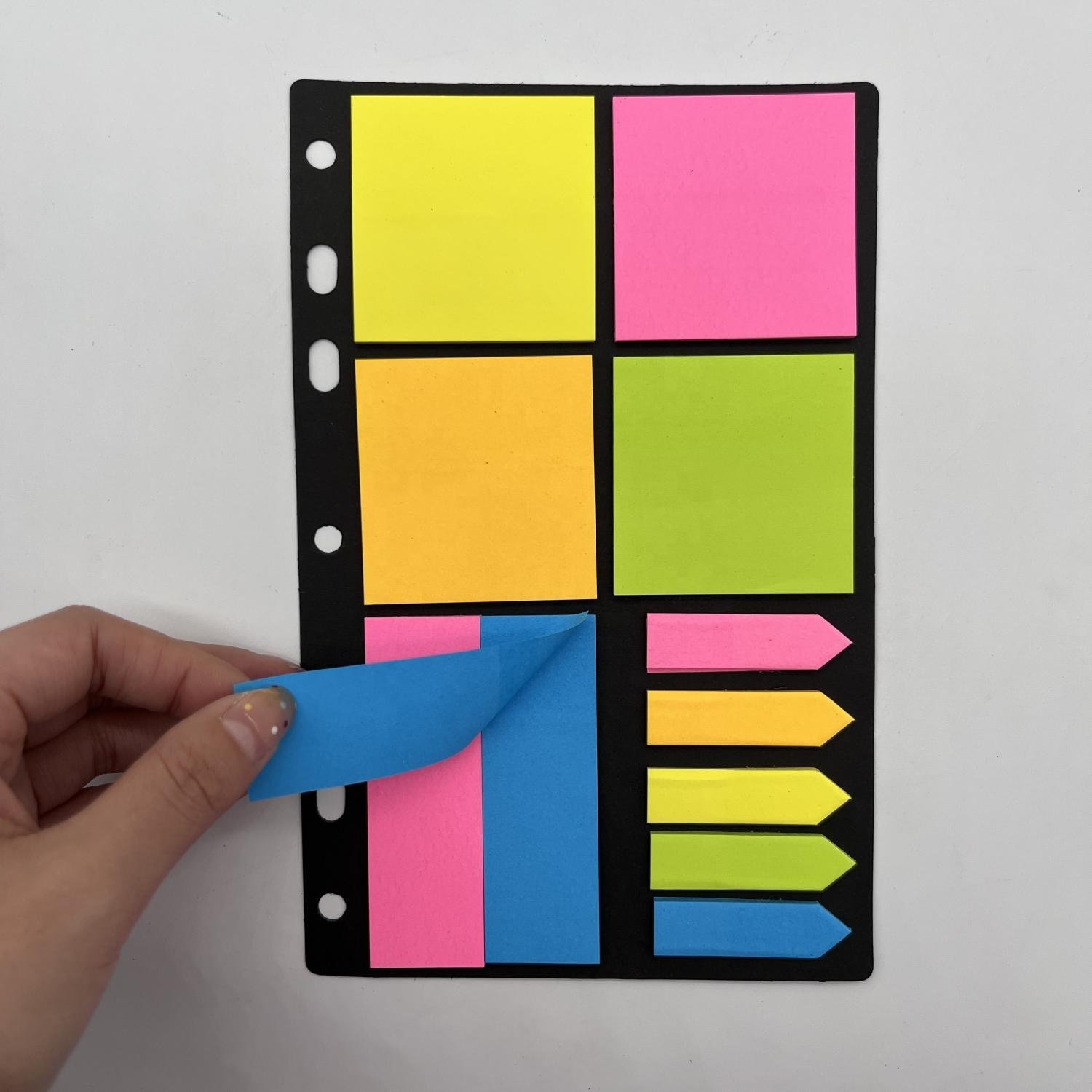 Wholesale China personal custom kawaii design paper assorted pet transparent sticky notes set self-adhesive stationery memo pad
