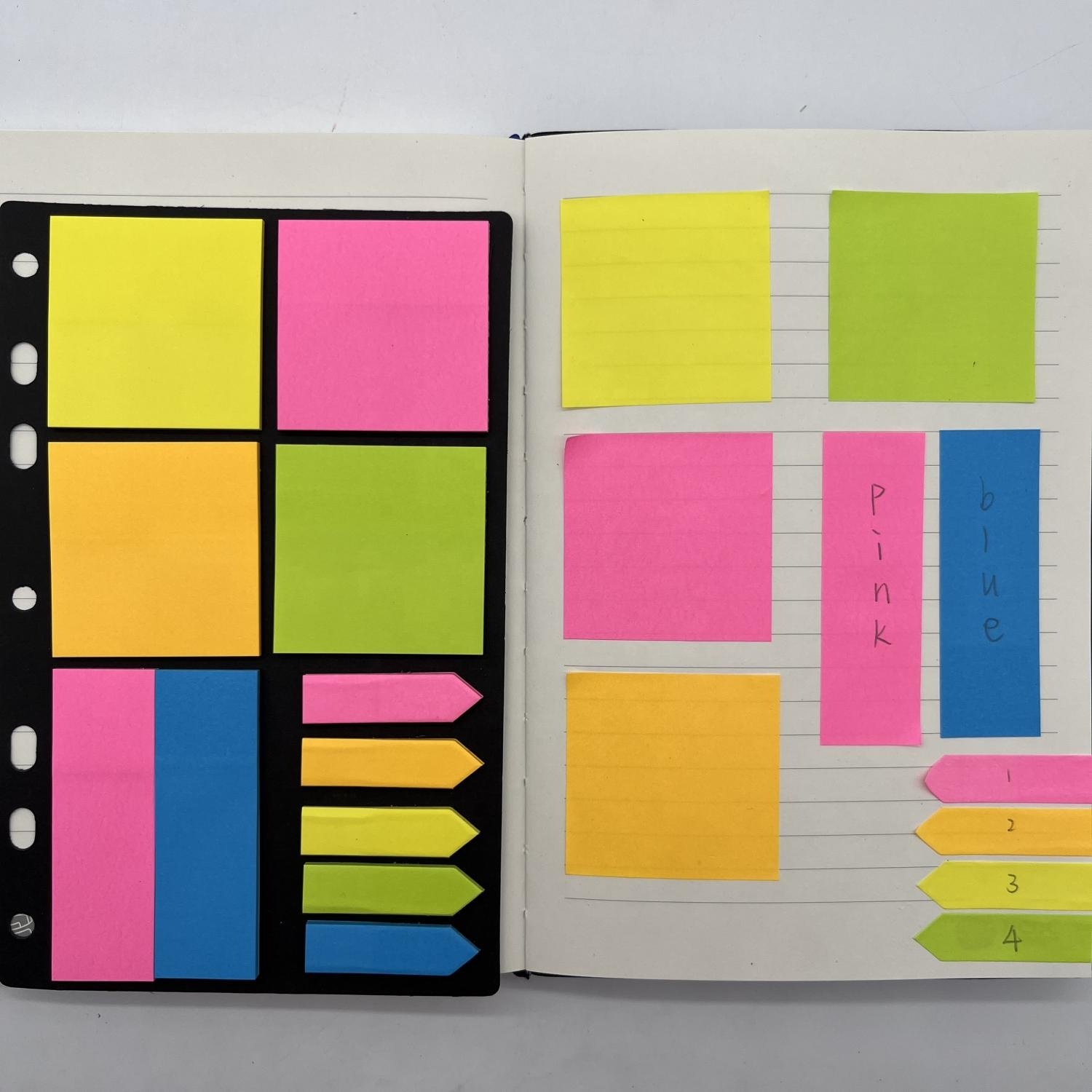 Wholesale China personal custom kawaii design paper assorted pet transparent sticky notes set self-adhesive stationery memo pad
