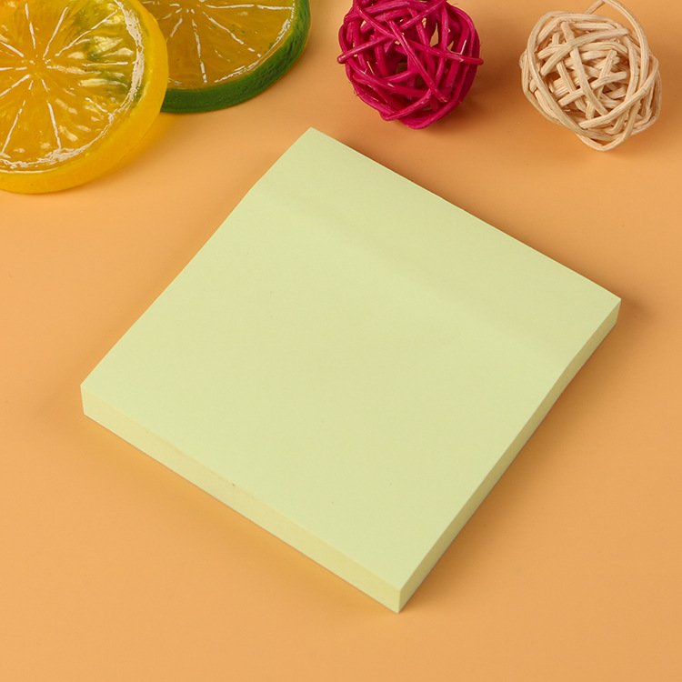 Paint you New School Supplies 2024 Custom Logo Colored Paper Kraft Paper Memo Pad Small Notes Sticky Notes for Students