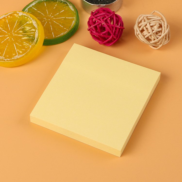 Paint you New School Supplies 2024 Custom Logo Colored Paper Kraft Paper Memo Pad Small Notes Sticky Notes for Students