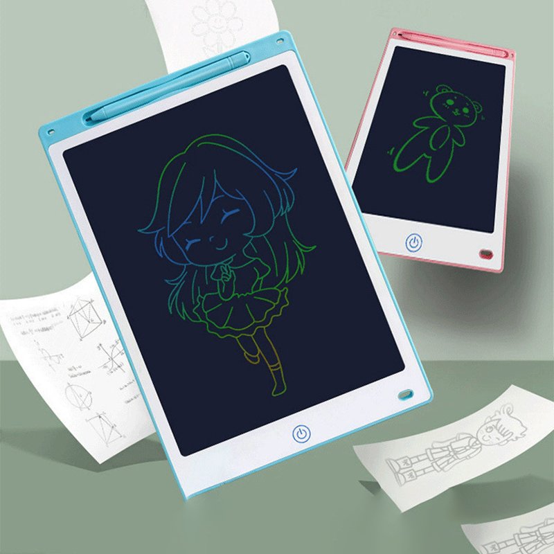 Other Toys Lcd Writing Tablet Drawing Board For Kids 8.5/10/12 Inch Electronic Writing Board Kids Erasable Notepad Memo Pad