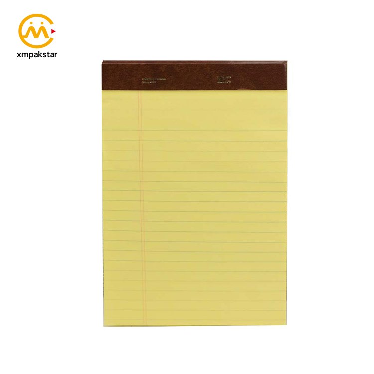 Wholesale custom logo decorative recycle paper legal writing memo notepad note pad with perforation