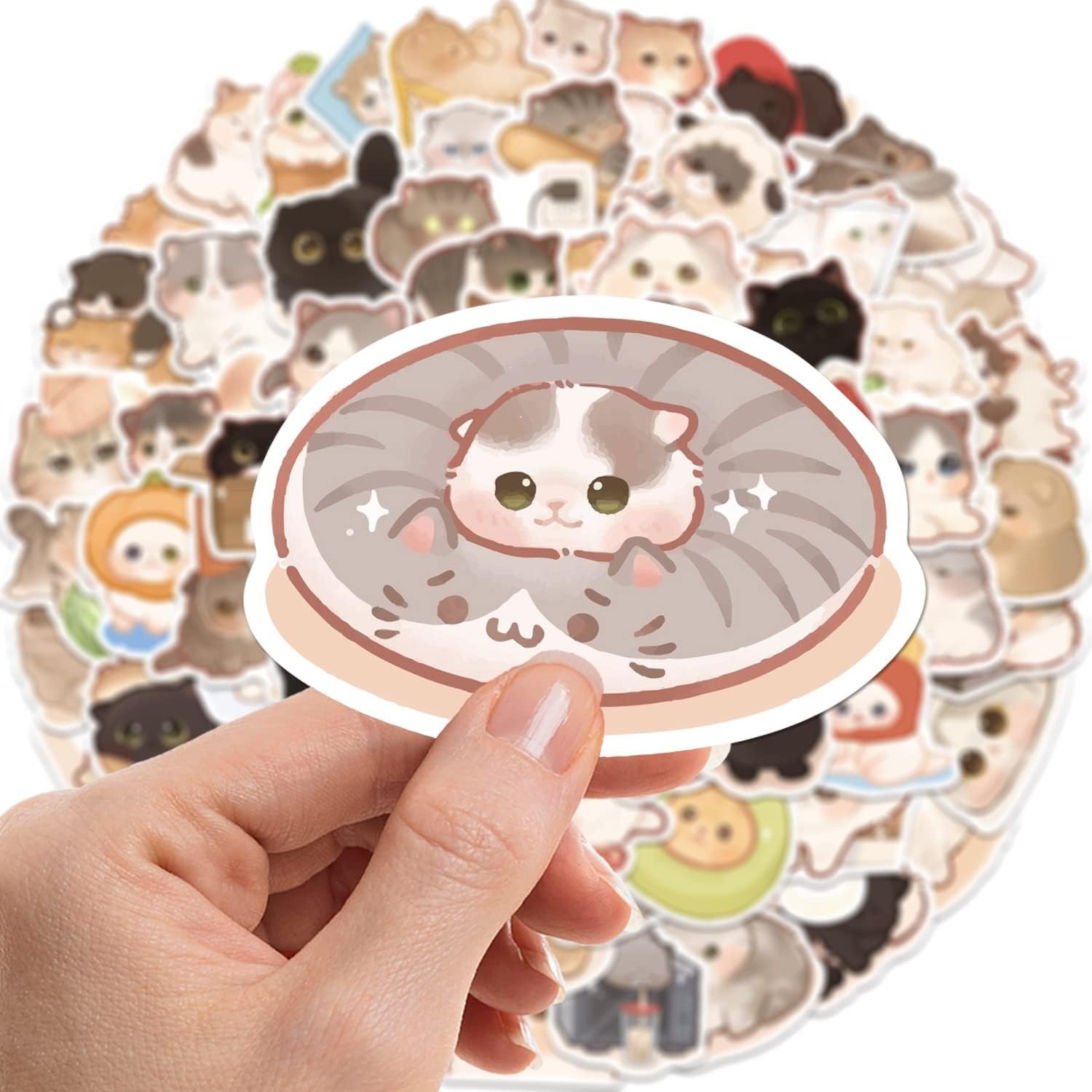 Custom Cute Famous Cat Waterproof PVC Creative Gift for Kids Students Girls