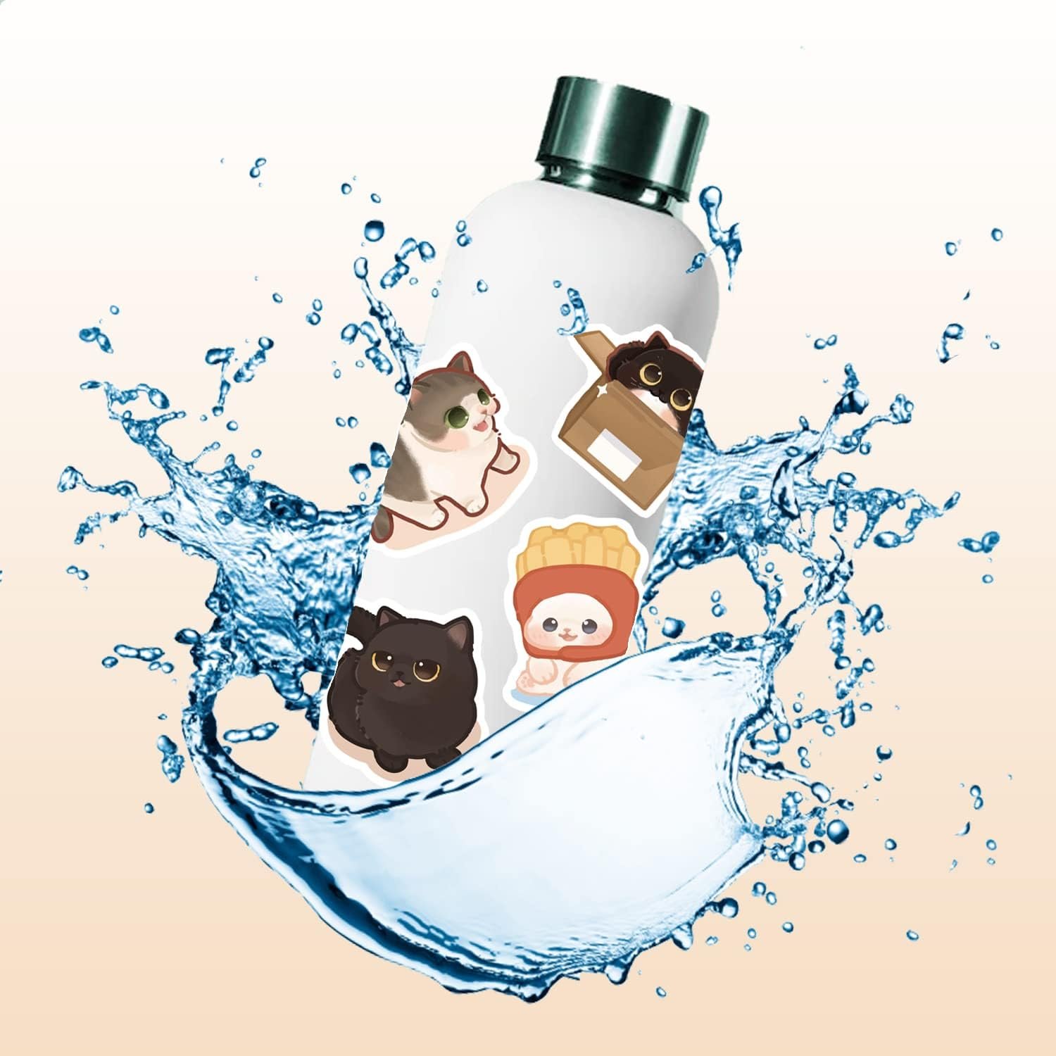 Custom Cute Famous Cat Waterproof PVC Creative Gift for Kids Students Girls