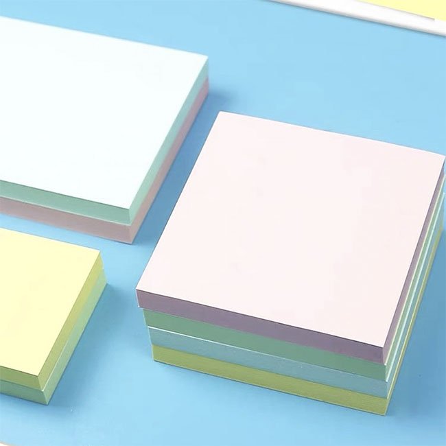 Customizable New Fashion Colorful Sticky Notes Promotional Loose Leaf Magnetic Memo Pad for School Office Writing Paper Material