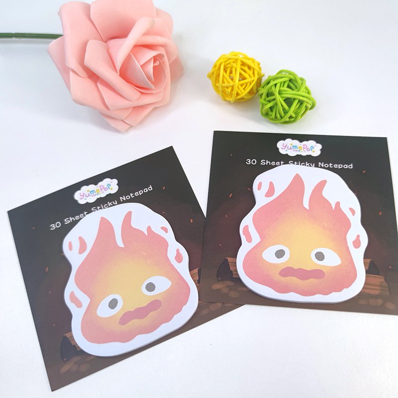 wholesale stationery custom printed kawaii artistic paper sticky notepads non sticky memo pad