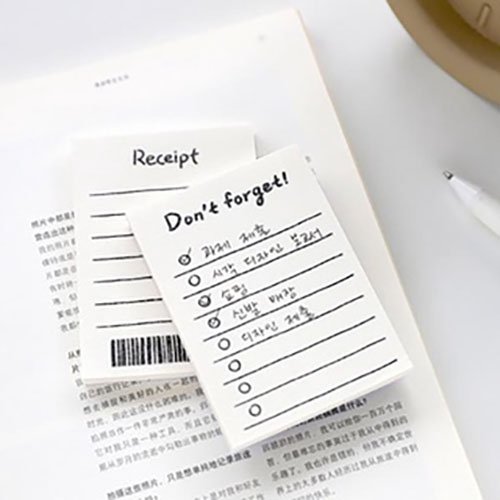 Twilight Minimalist Line Series MINI Memo Pad Note Paper