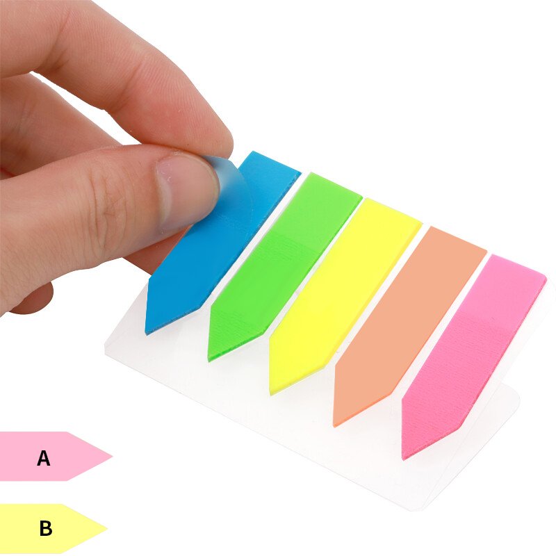 Cute Creative Arrow Sticky Note Die Cut Sticky Notepad Case Paper Memo Sticky Note