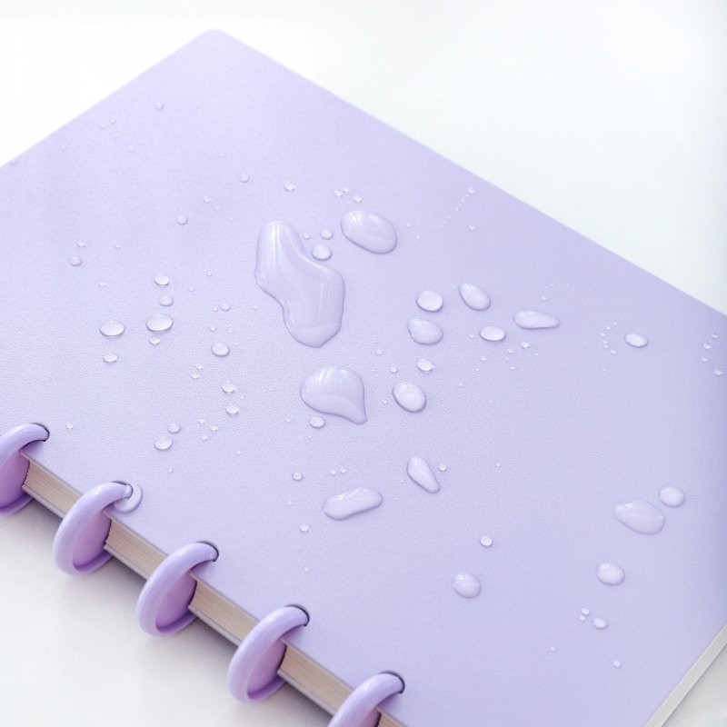 Custom Logo School Journal Mushroom Buckle Loose Leaf Macaron Color 100-Leaf Professional Notebooks
