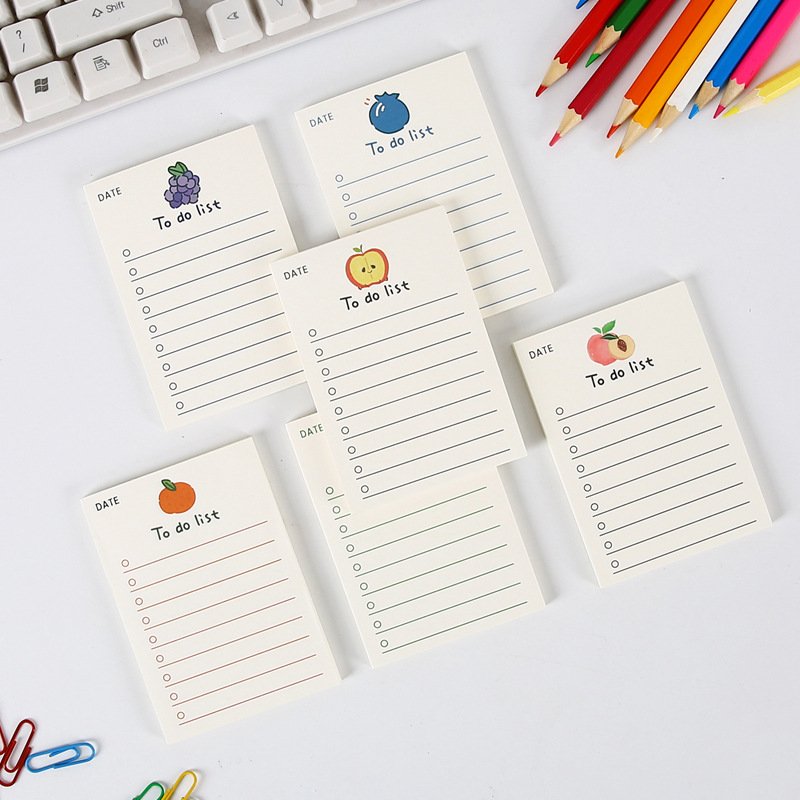 Youjin Creative Memo notepad 50pages custom sized printed size notepad memo pad
