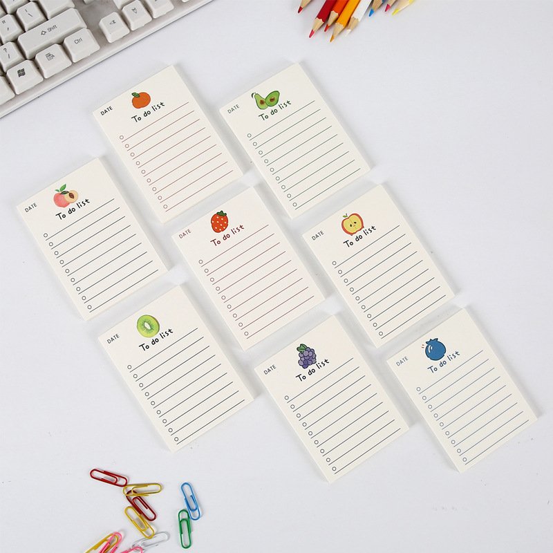 Youjin Creative Memo notepad 50pages custom sized printed size notepad memo pad