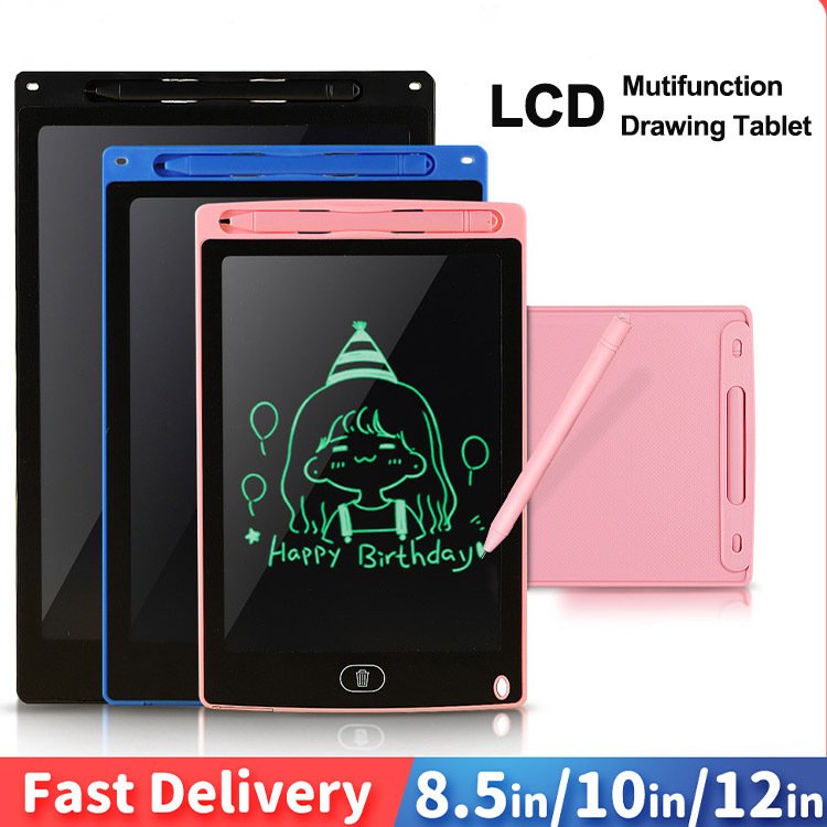 factory direct digital slate for children writing board memo pads lcd writing tablet 8.5 /10/12 inch