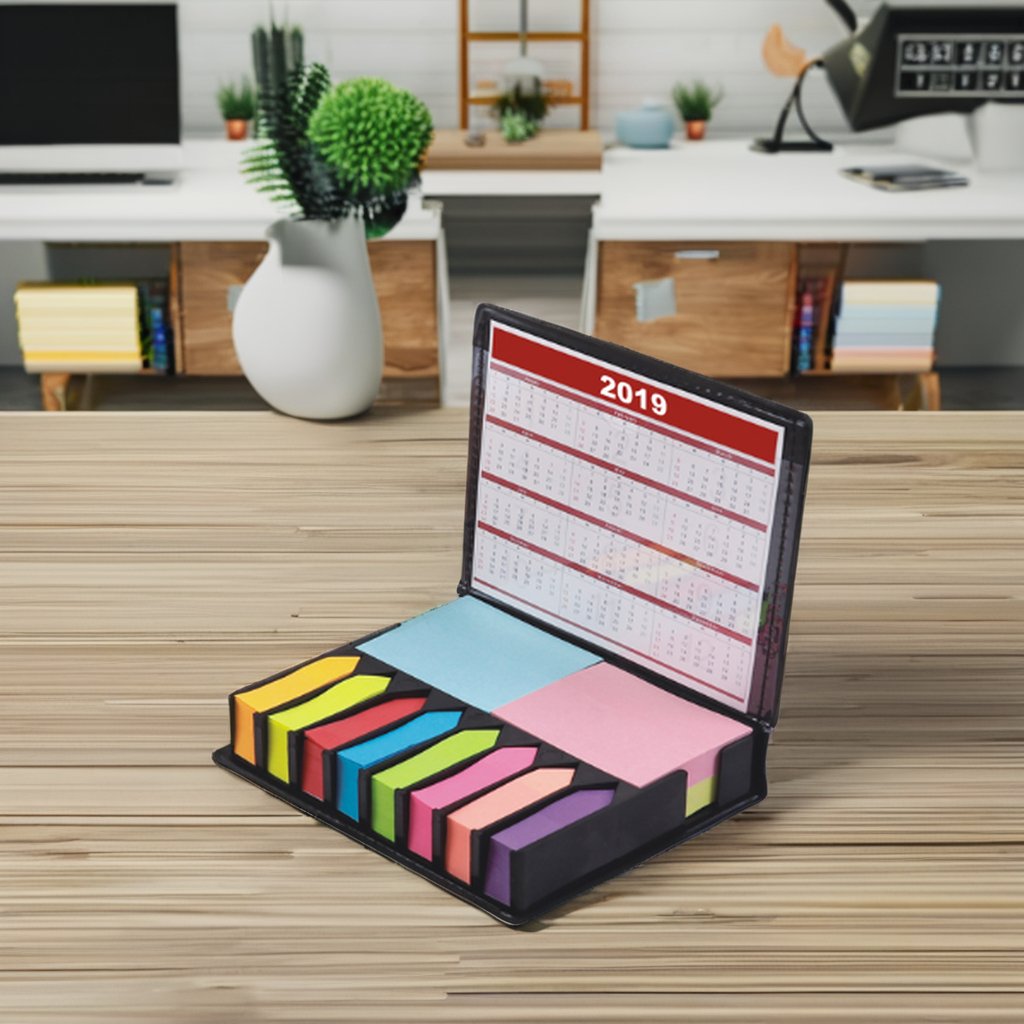 Foska Hot Sale Custom Sticky Memo Pad Notes Set Self-Adhesive Kraft Paper Magnetic Feature Writing Office Use Gifts Promotions