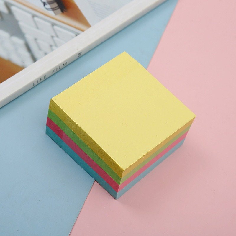Cute Creative Sticky Color Notes for Student Messaging and Office Use Paper Office Stationery for Gifts
