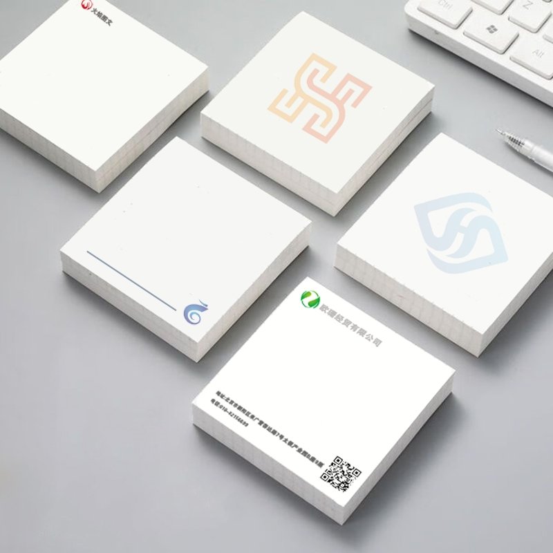 Hot Sale Sticky Note Pad 10 Colors Memo Pad Sticky Notes Custom Logo Print Die Cut Sticky Notes Custom Shape 3x3 inches