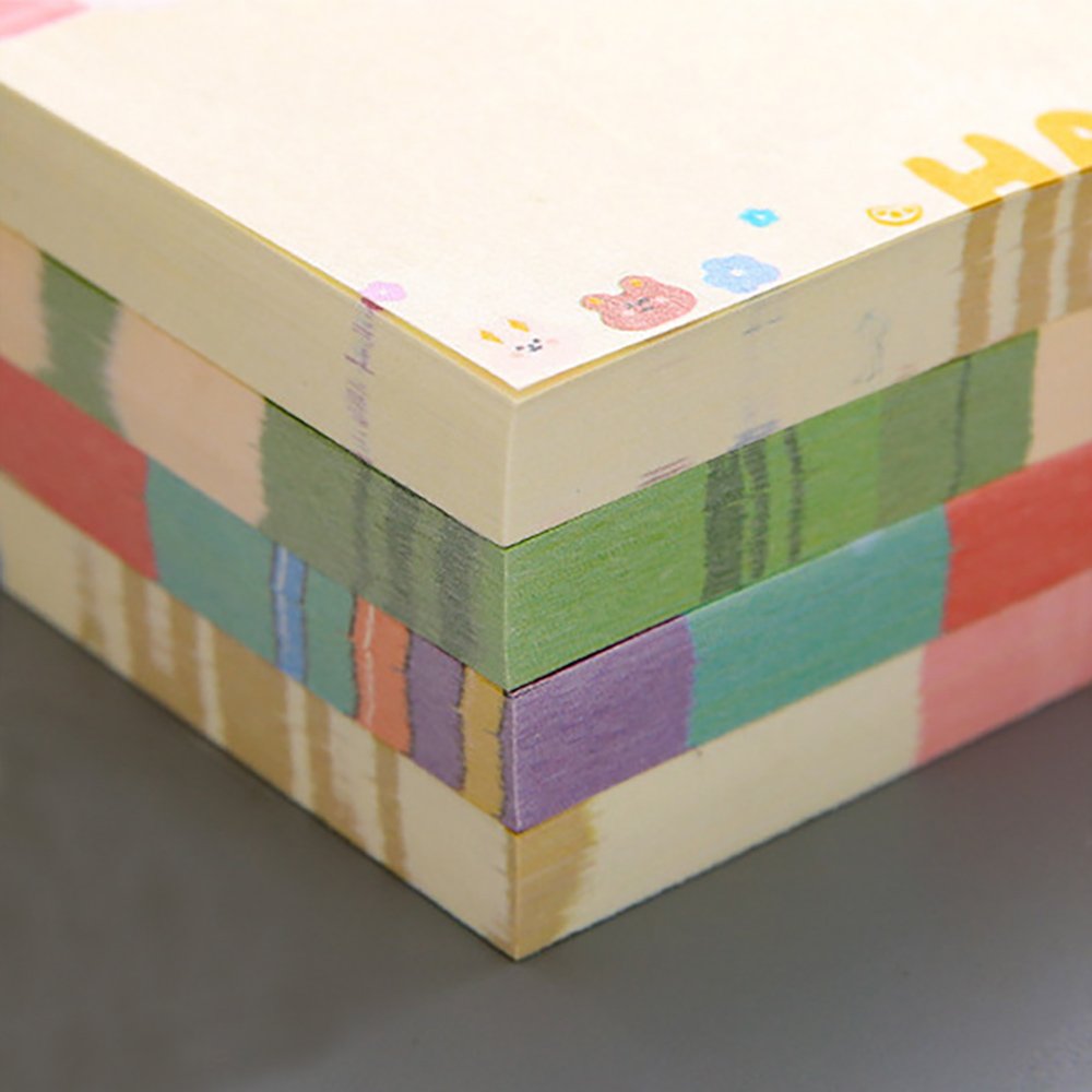 Cute Memo Pad Wholesale Customized Sticky Note Pads To Do List Remember Pads Self-Adhesive Sticky Note For Office School