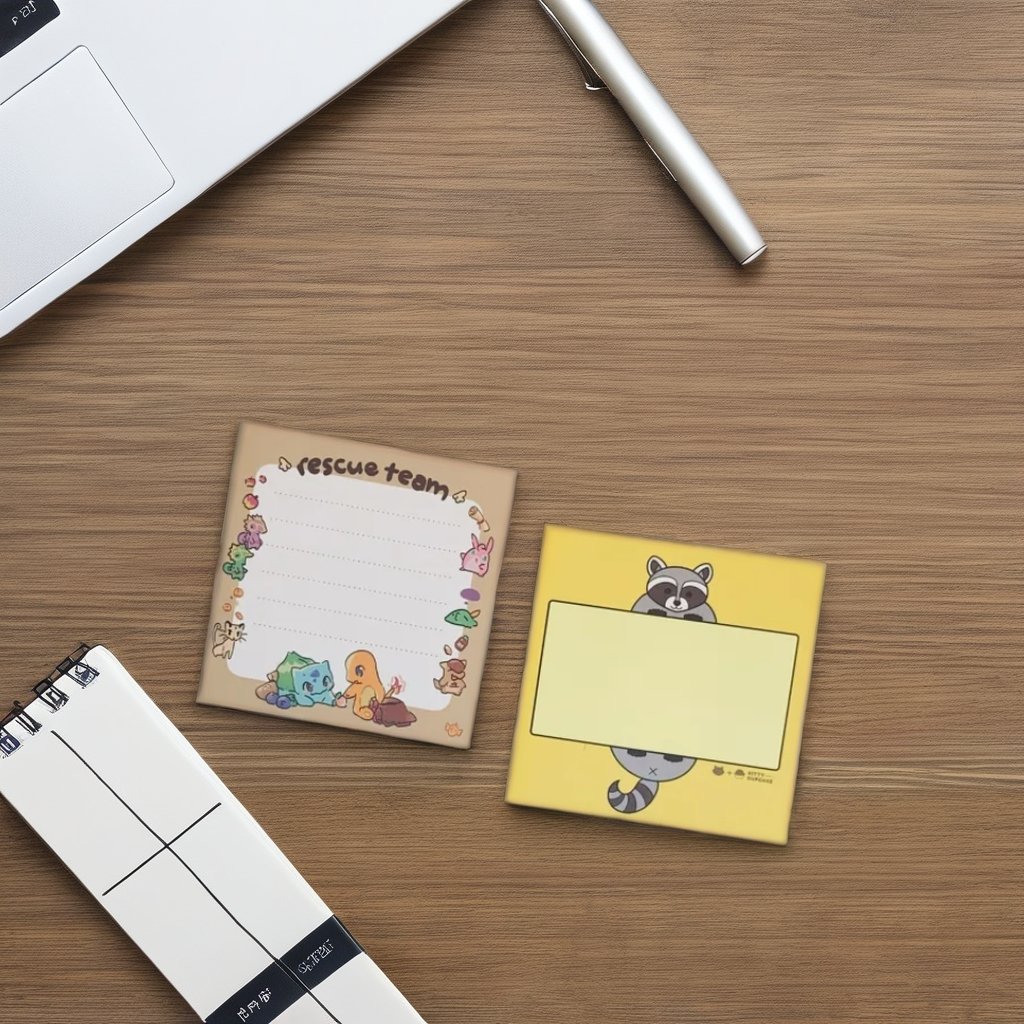 Custom Print Notepad Creative Removable Pastel sticky notes 8 Colors 3 X 4 Inch Kawaii Customized Cute Memo Pad China Factory