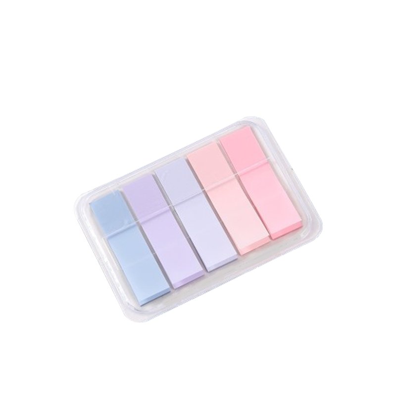 1pcs 3.15*2.2in Colorful And Diverse Sticky Notes Rich Colors Bright Colors Translucent Memo pads