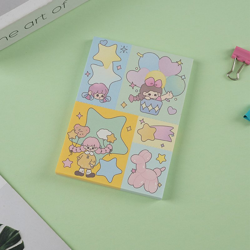 DESEN 3*3 Inch Promotional Gifts Printed Stationary Sticky Notes Custom Notepad Memo Pads Sticky Notes With logo Printed