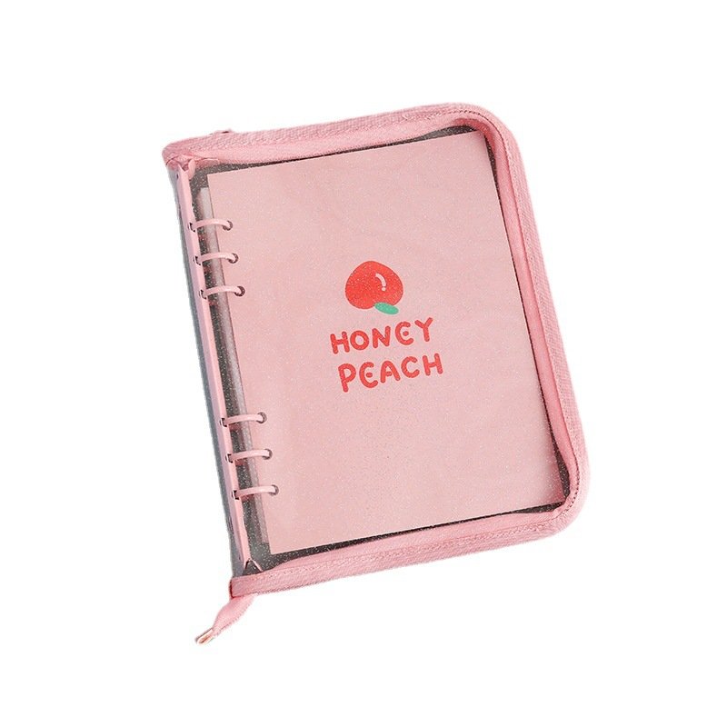 New Arrival 2024 School Stationery Cute Leather Mini A5 A6 My Journal Agenda Notebook DIY Photo Card Binder Organizer Gift Book