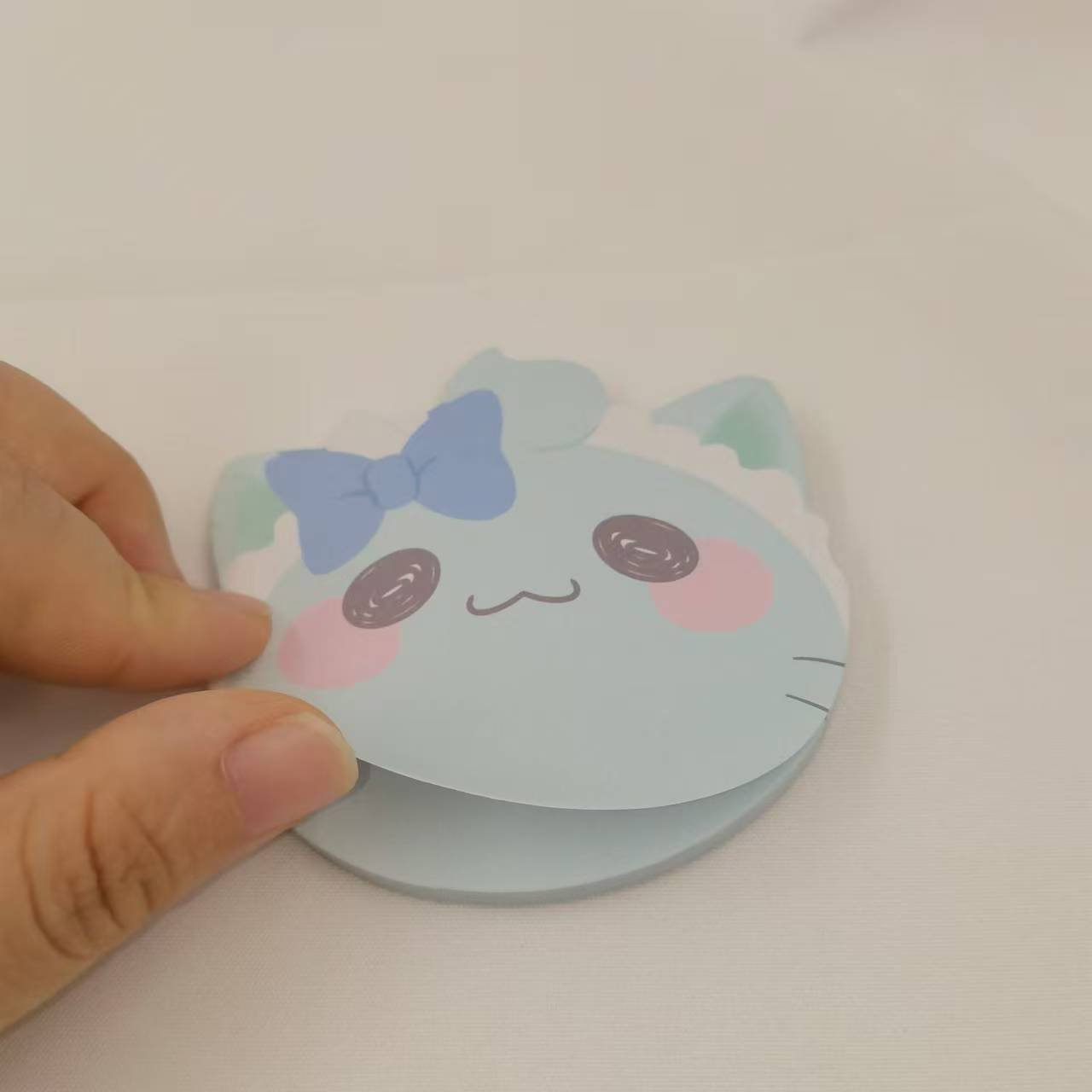Low MOQ Custom Special Shape Logo Printed Promotional Memo Pad Lovely A4 A5 Sticky Notes Customizable Square custom notepad