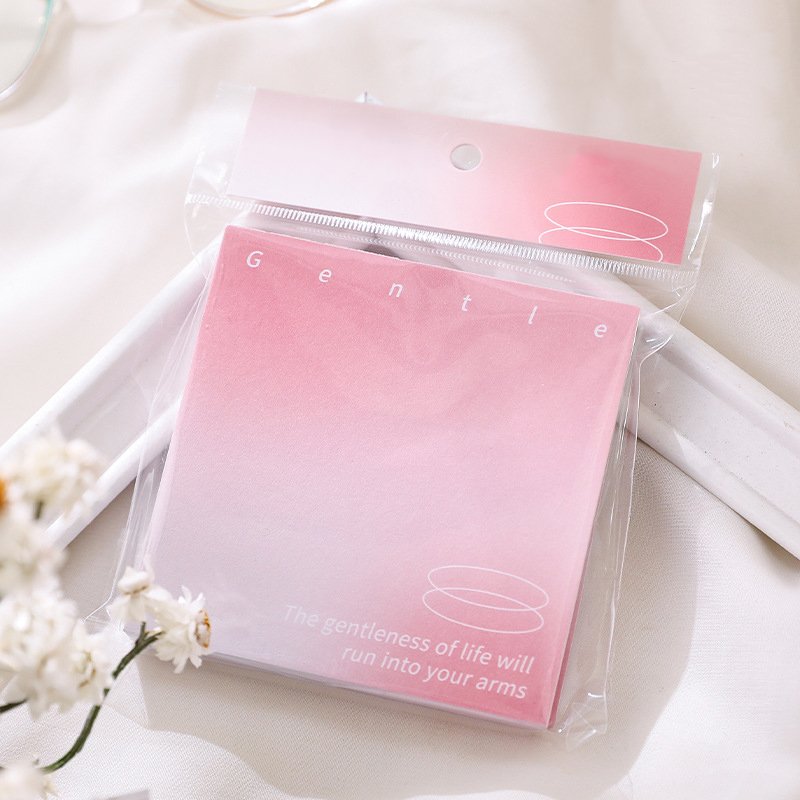 Custom Korean Cute Animal Stationary Sticky Note Memo Pad Printing