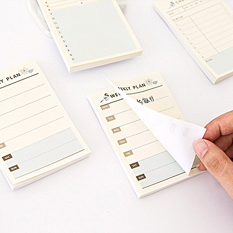 2023 Custom Printing a4 a5 a6 Magnetic Fridge Paper Notepads post note Memo Pad for to-Do List Memos