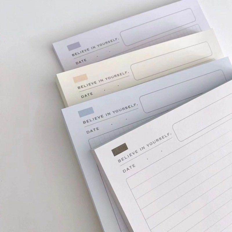 2023 Custom Printing a4 a5 a6 Magnetic Fridge Paper Notepads post note Memo Pad for to-Do List Memos