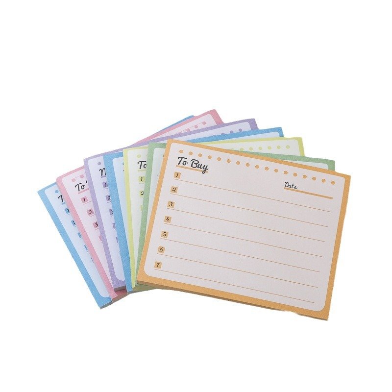 Guangdong Supplier Customized Factory Price Custom Shape Office Sticky Notes Pad Cute Cartoon Koya Sticky Notes
