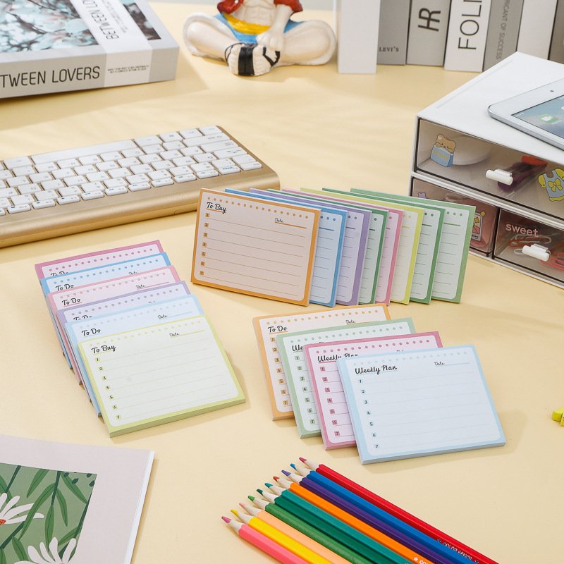 Guangdong Supplier Customized Factory Price Custom Shape Office Sticky Notes Pad Cute Cartoon Koya Sticky Notes