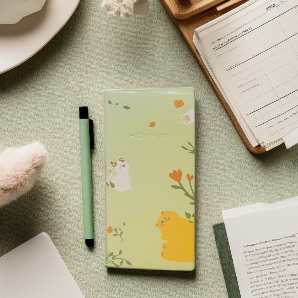 Combination sticky note Cat note stickers Message note customizable Journal notebook Diary notebook Children's gifts