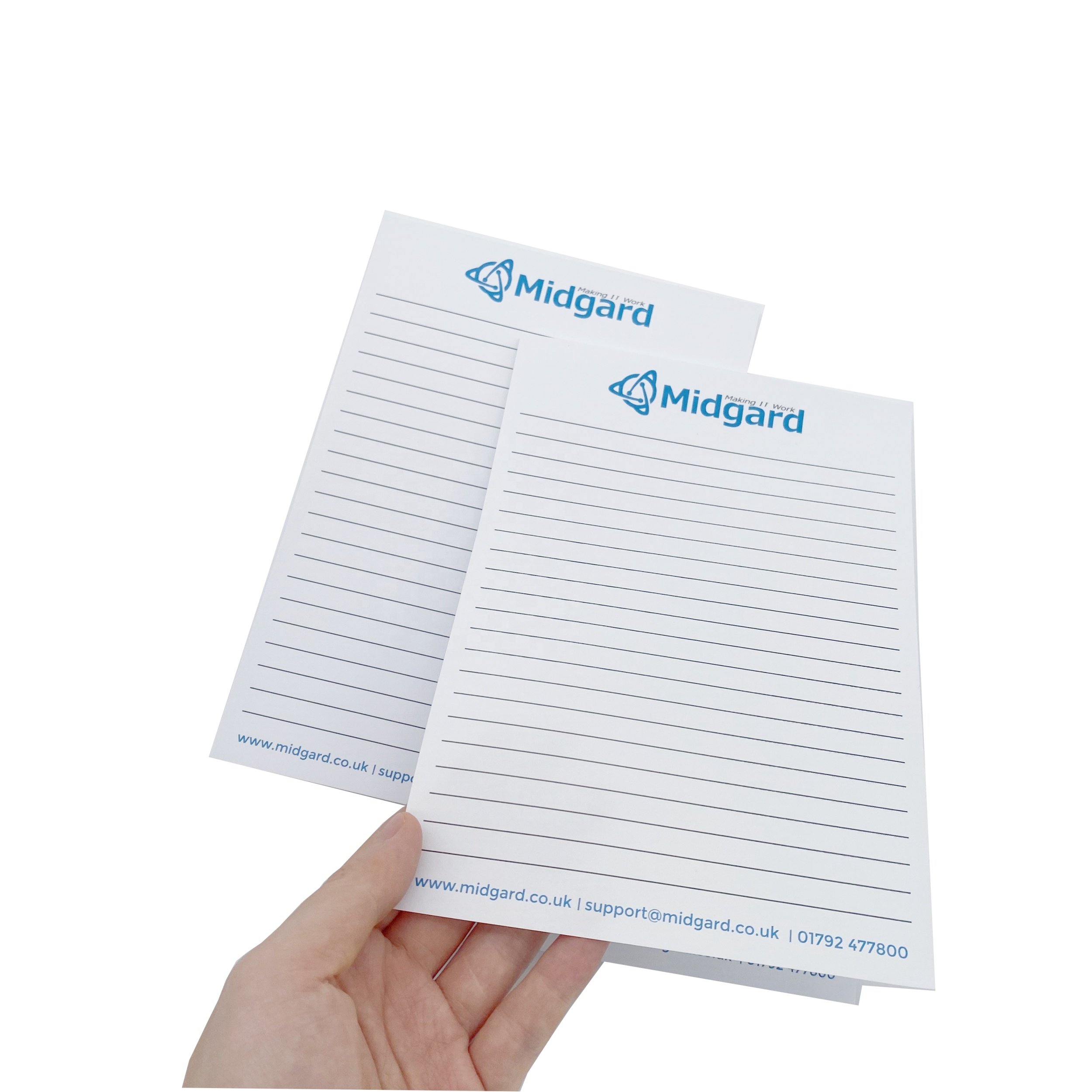 A5 A6 Tear Off Customized Logo Promotion Advertising Tear Off Hotel Planner Notepad for School Company Office Custom Memo Pad