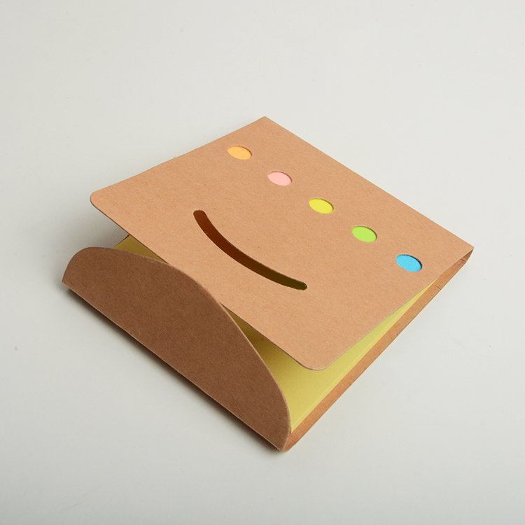 Promotional Paper Memo Pad Mini Self Adhesive Eco Friendly Custom Sticky Notes