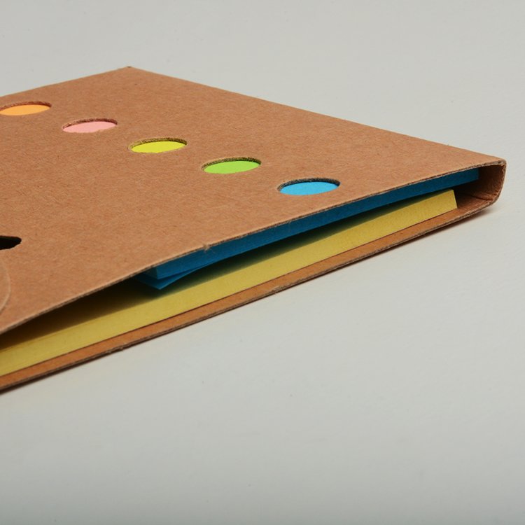 Promotional Paper Memo Pad Mini Self Adhesive Eco Friendly Custom Sticky Notes
