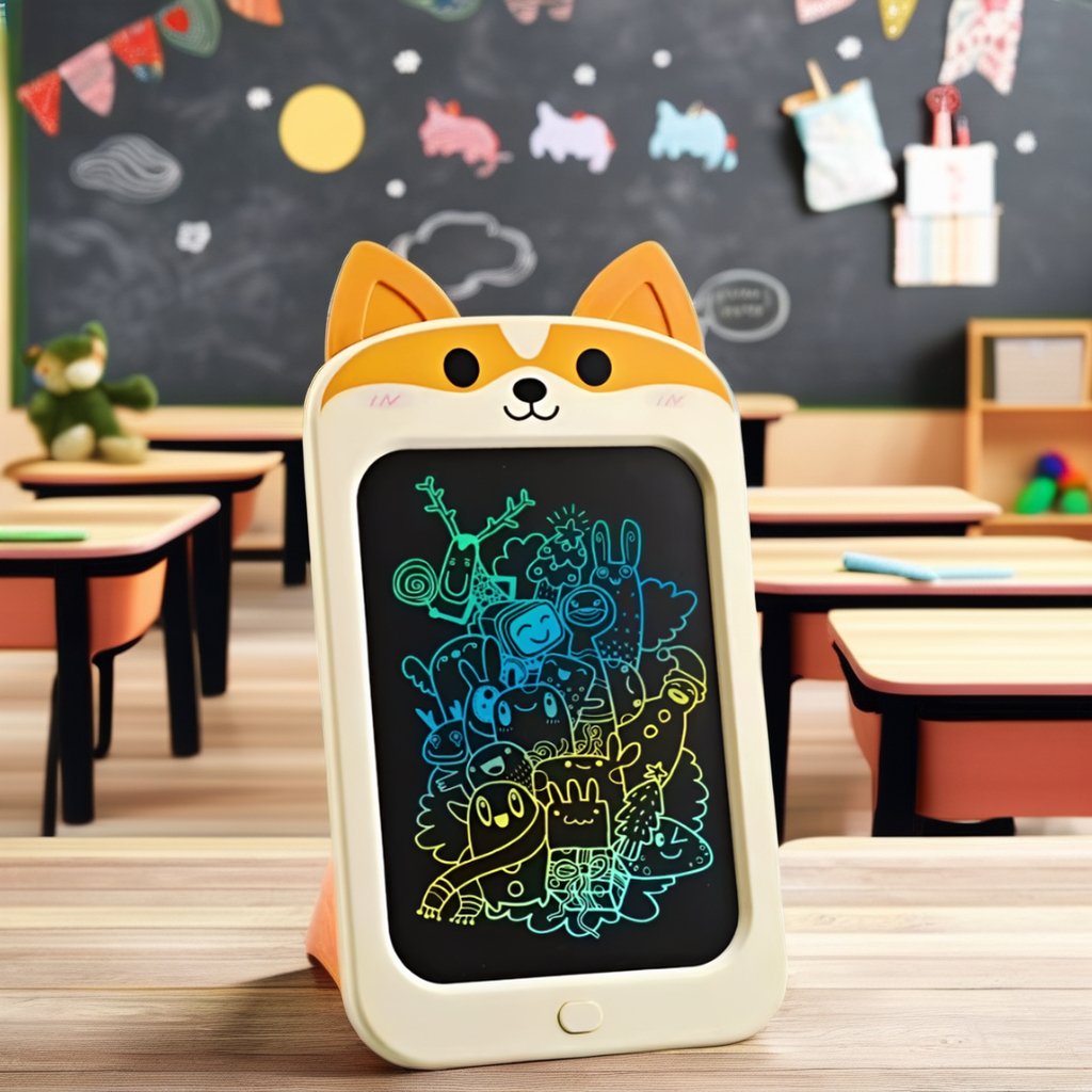 2025 NEW Electronic Writing Pad Graphic Designing LCD Writing Tablet 2024 New Toys kids LCD cartoon memo pad cartoon drawing pad