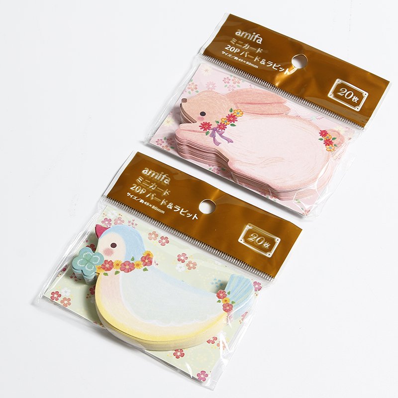 Japanese DIY greeting memo card Lovely Greeting paper card notes card sticky notepad