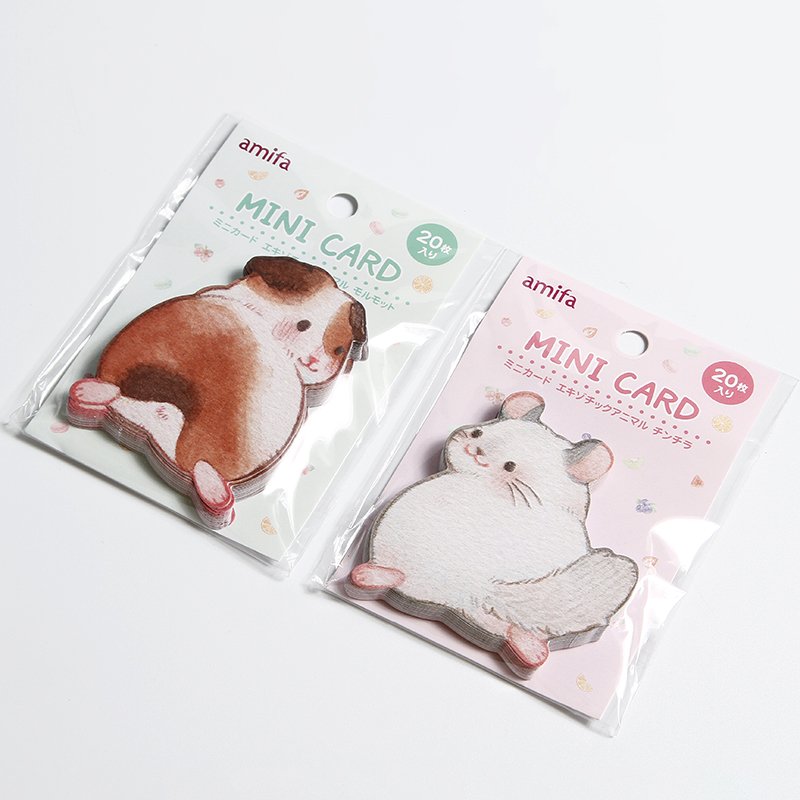Japanese DIY greeting memo card Lovely Greeting paper card notes card sticky notepad