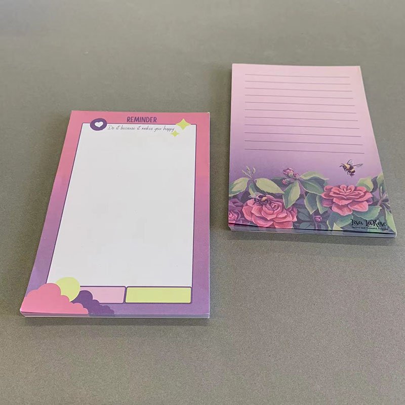 A4 A5 A6 Tear Away Customized Logo Promotion Advertising Tear Off Hotel Planner Notepad for Company Office Custom Memo Pad