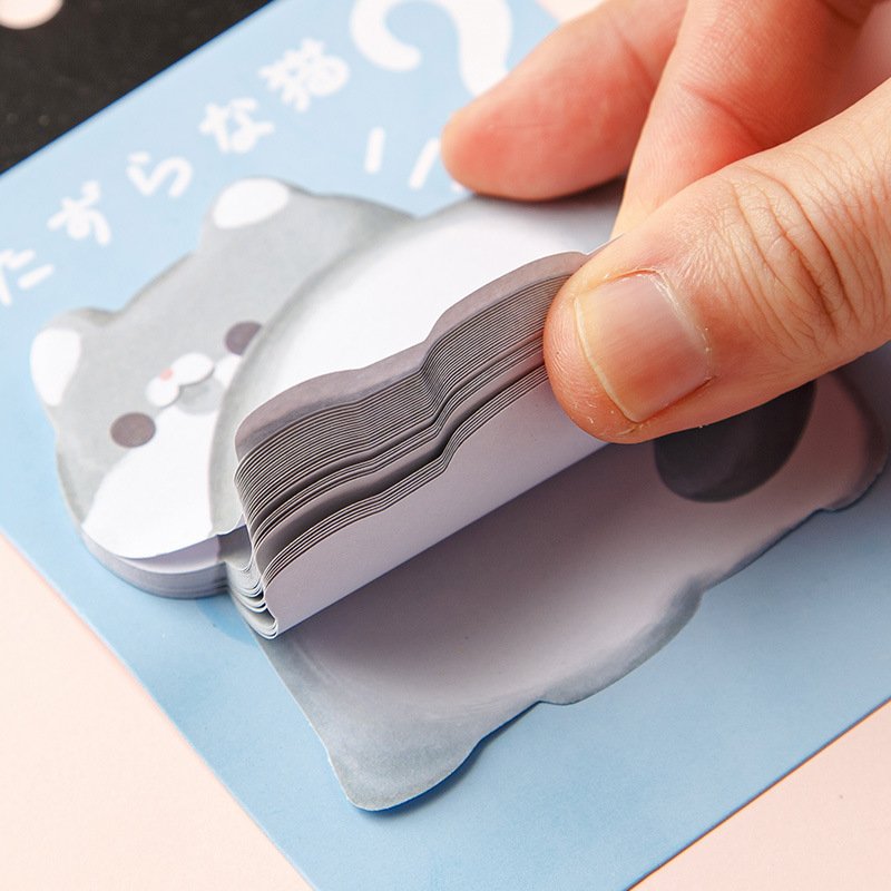 Animal Butt Series Cute Styling Convenience Sticker School Message Sticker Student Account Stationery Adhesive Sticker