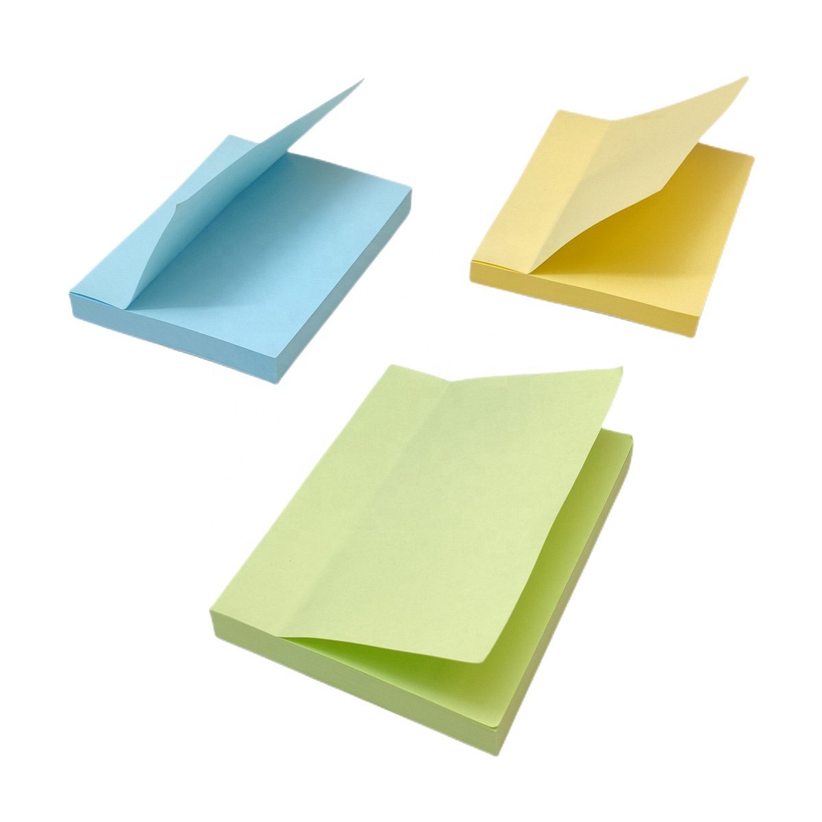 SUNSHINE Custom Sticky Paper Notepad School Bank Office Stationery Writable Promotion Gift To Do List Post Memo Pad With Logo