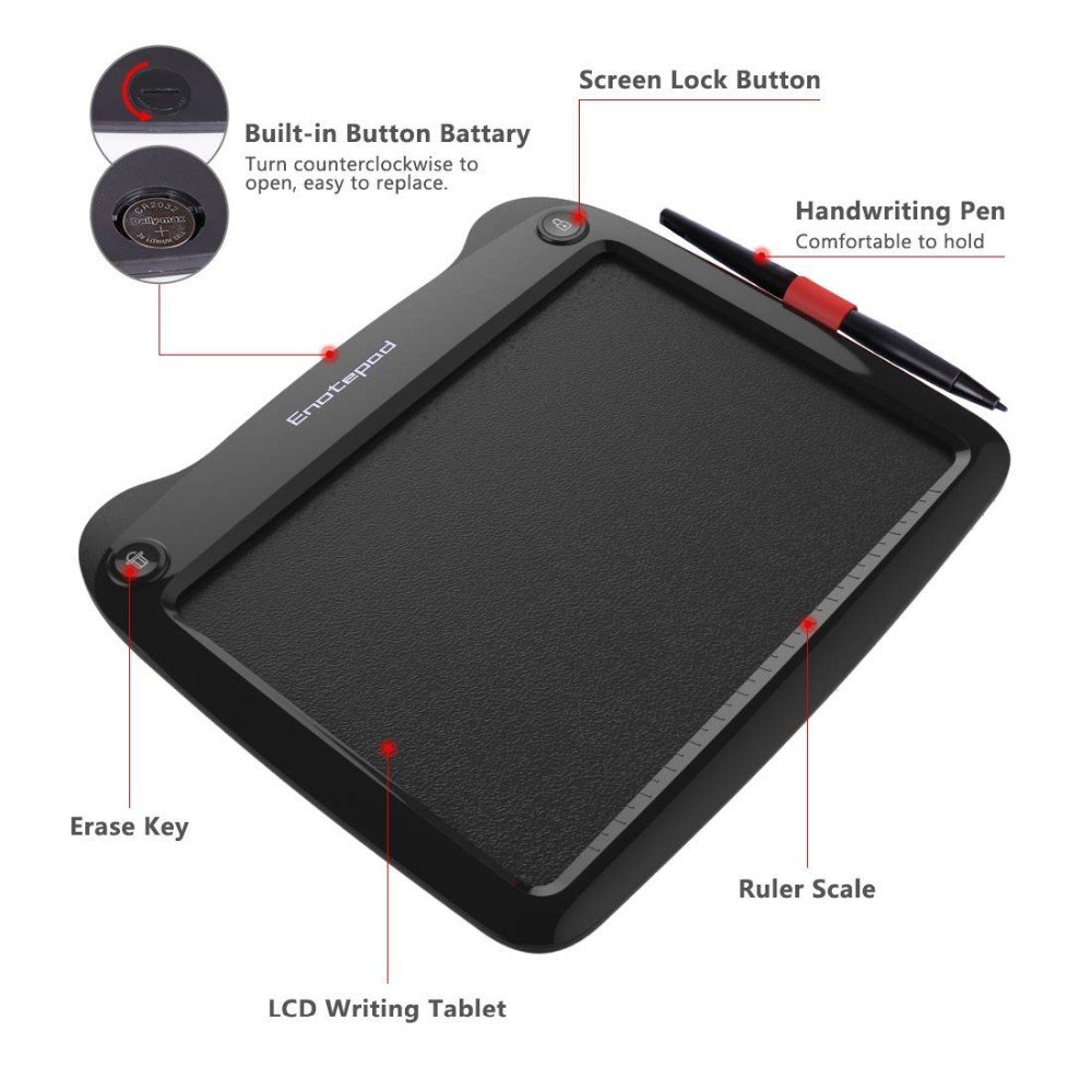 LCD 9 inches electronic writing tablet graphics tablet panda smart digital drawing board Memo Pad